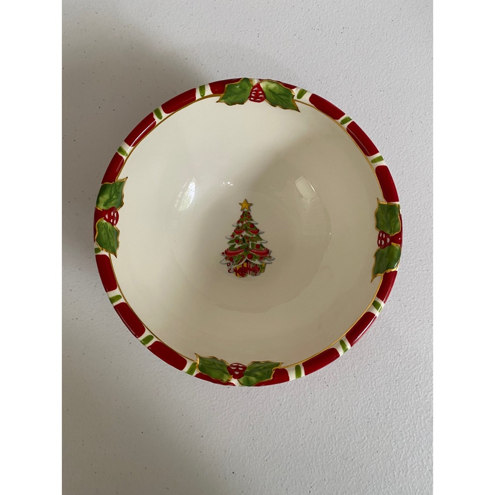 Christopher Radko Letters to Santa Vegetable Bowl Christmas Tree‎
